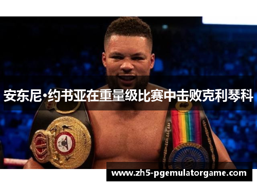 安东尼·约书亚在重量级比赛中击败克利琴科