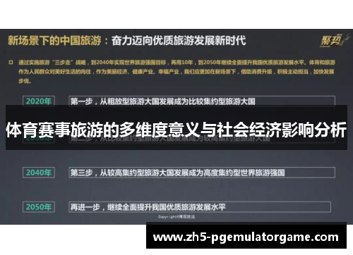 体育赛事旅游的多维度意义与社会经济影响分析