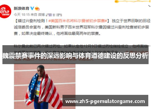 魏震禁赛事件的深远影响与体育道德建设的反思分析
